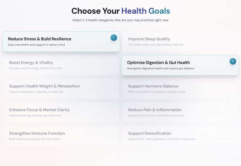Branded assessment example